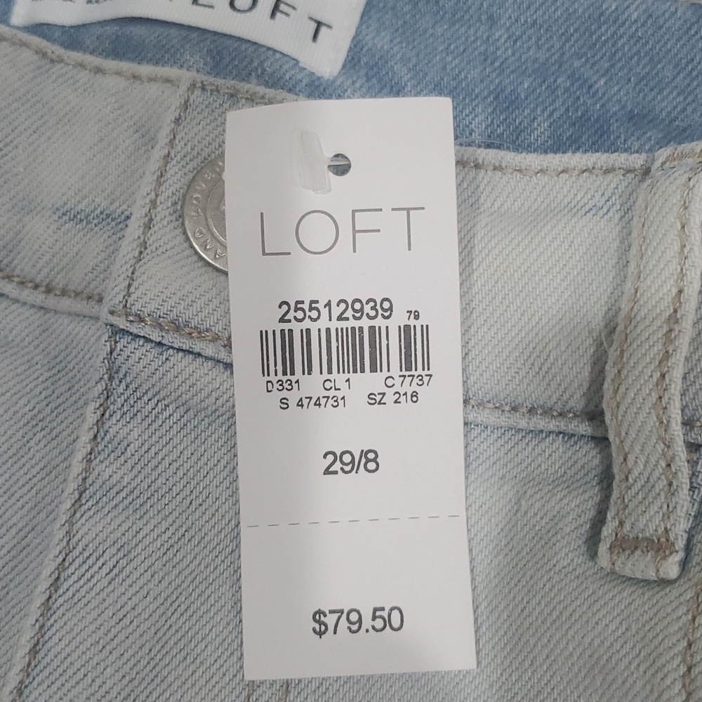 NWT LOFT Modern Skinny Crop Jeans Size 8 - Picture 5 of 6